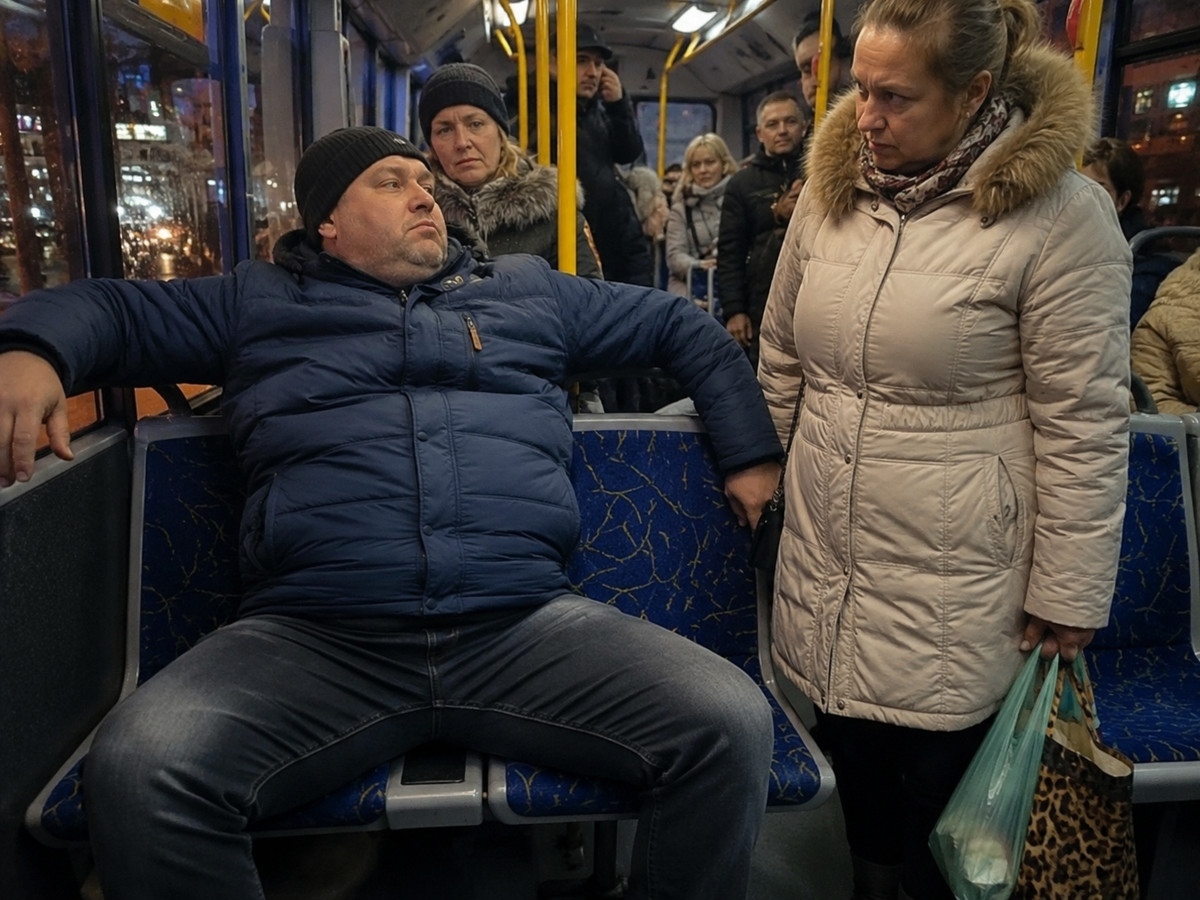 Скандал в автобусе