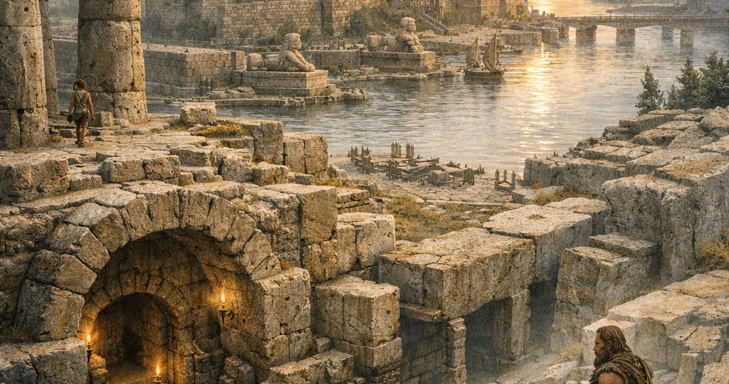 🏛️ Тайна мегалитов Невы: Кто на самом деле «основал» Петербург до Петра? 🧙‍♂️