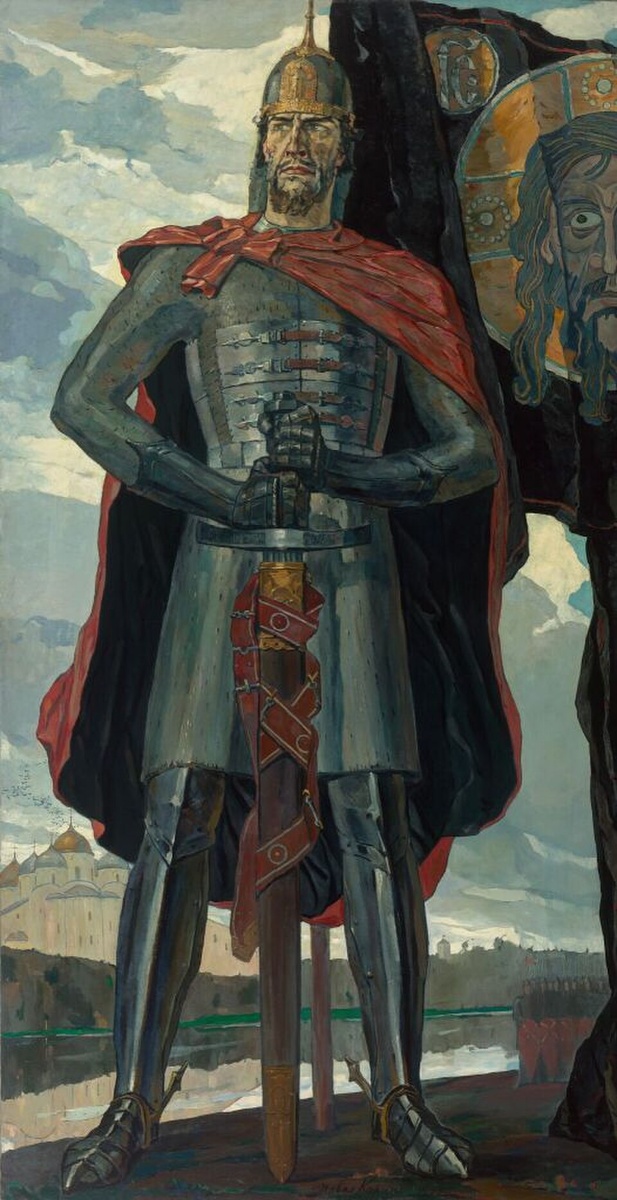 Павел Корин. «Александр Невский», 1942 год. Public domain.