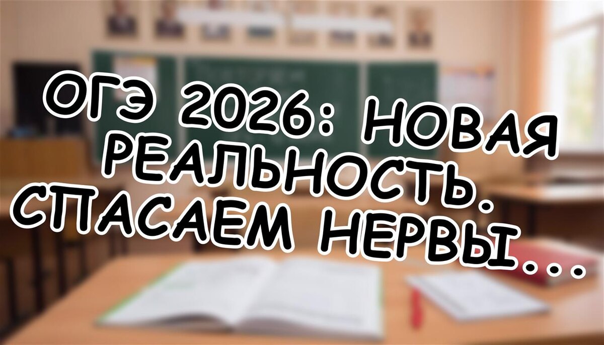 ОГЭ 2026: новая реальность. Спасаем нервы ребёнка и свой кошелёк (Источник: Яндекс Картинки)