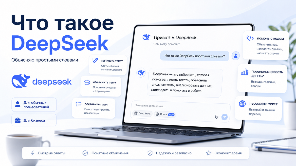 Что такое DeepSeek простыми словами