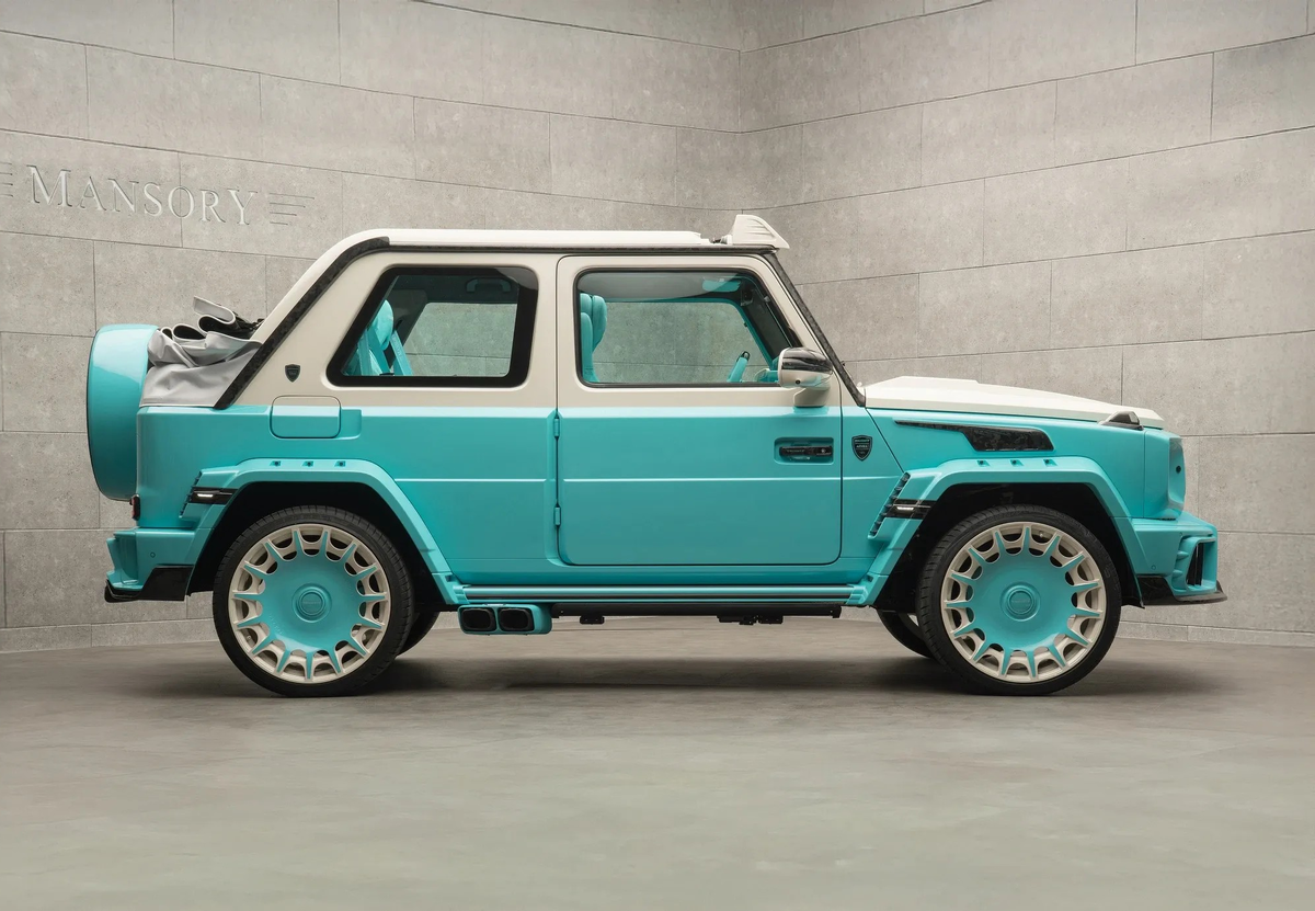 Могучий Mansory Azura с укороченной колесной базой – бывший Mercedes-AMG G63