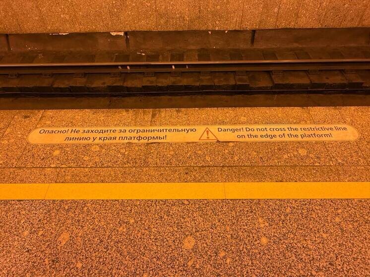     В 16:26 пассажира подняли с путей. К счастью, он остался жив. Фото: архив МК в Питере.