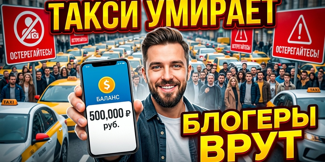 Красивая картинка с горьким осадком: Как таксоблогеры незаметно убивают профессию и ваш заработок
