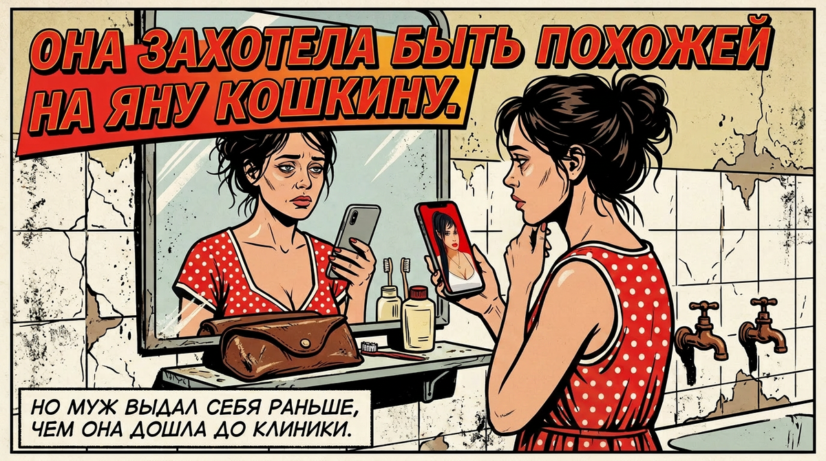 Она захотела быть похожей на Яну Кошкину