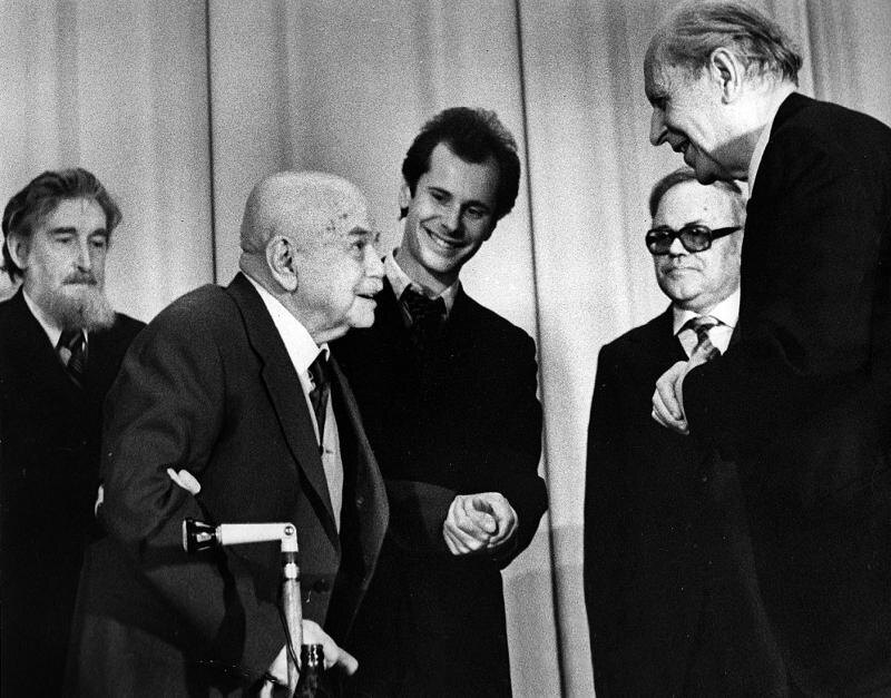 Творческий вечер В. Шкловского в честь 90-летия. 1983 г. 