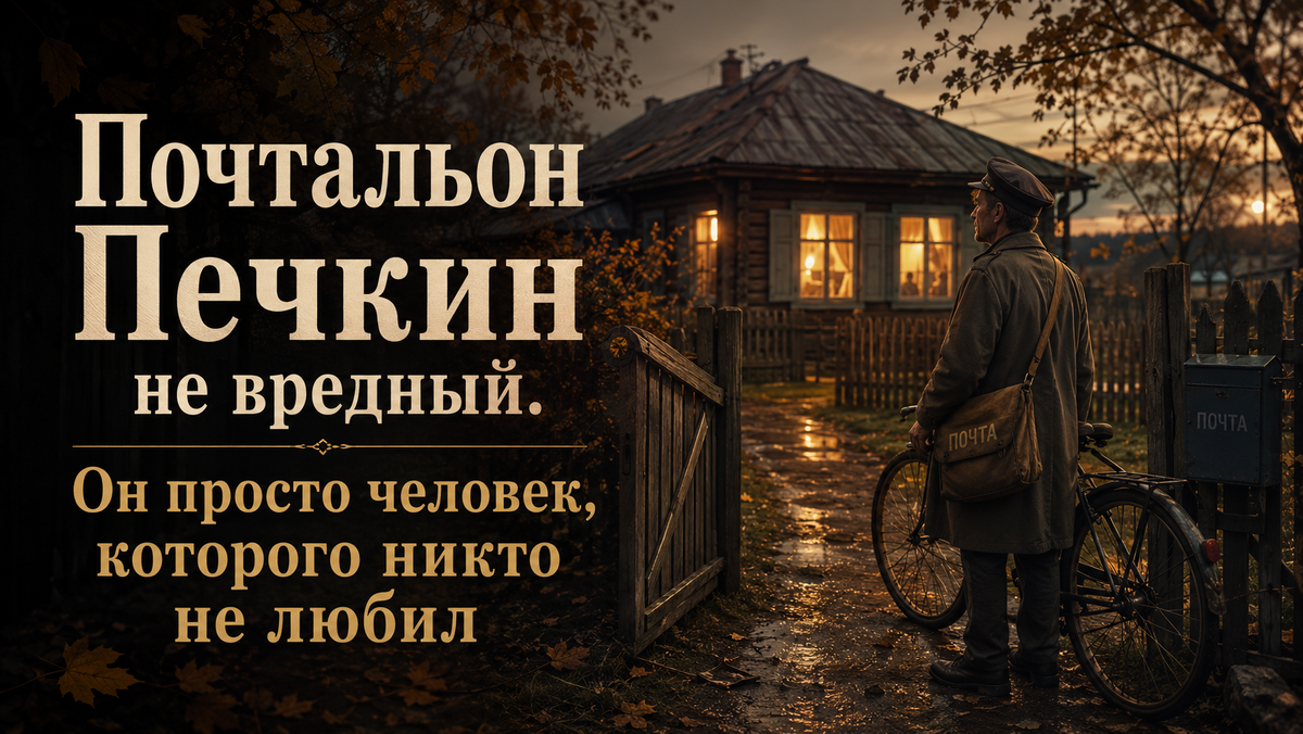 Он стучал в чужие двери не только ради писем. Ему тоже хотелось, чтобы его ждали.