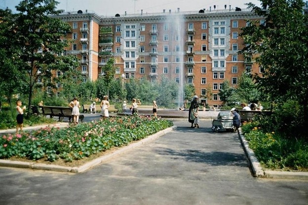 Советский двор Фото из открытого доступа