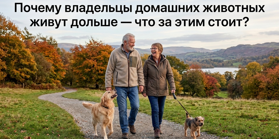 Почему люди с домашними животными живут дольше — что за этим стоит