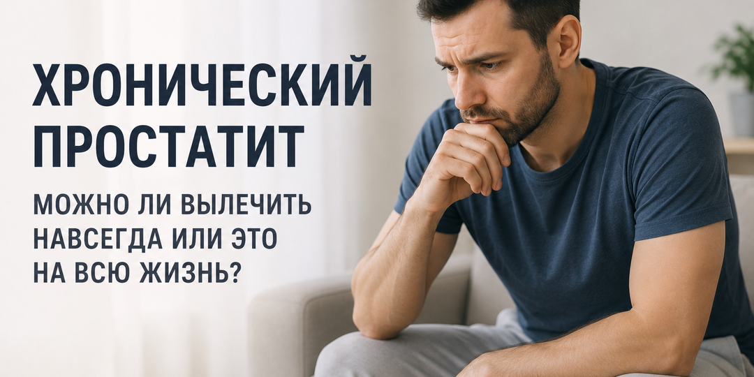 Хронический простатит: можно ли вылечить навсегда или это на всю жизнь?
