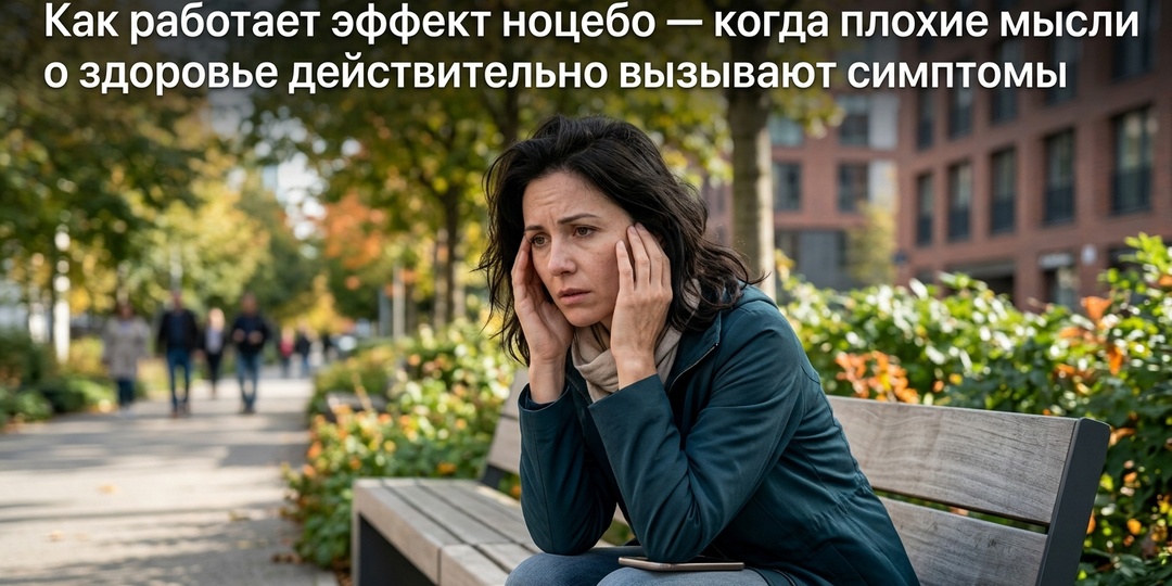 Как работает эффект ноцебо — когда плохие мысли о здоровье реально вызывают симптомы