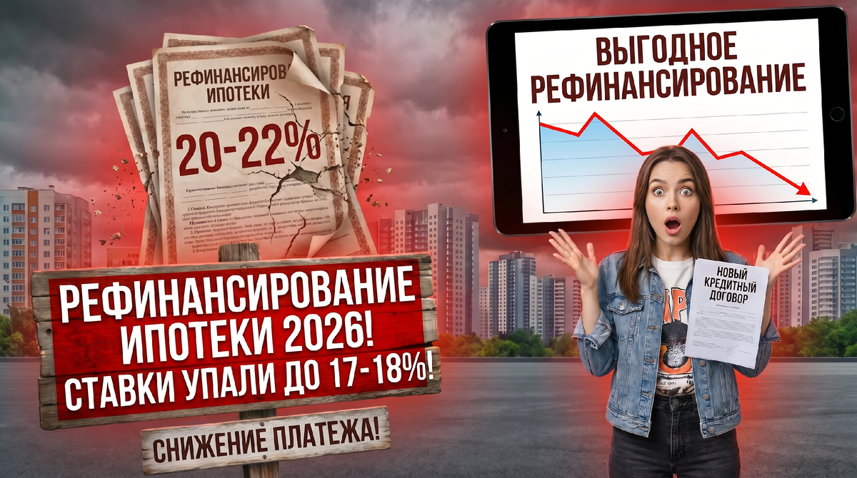 Рефинансирование ипотеки 2026 - АССЕТ