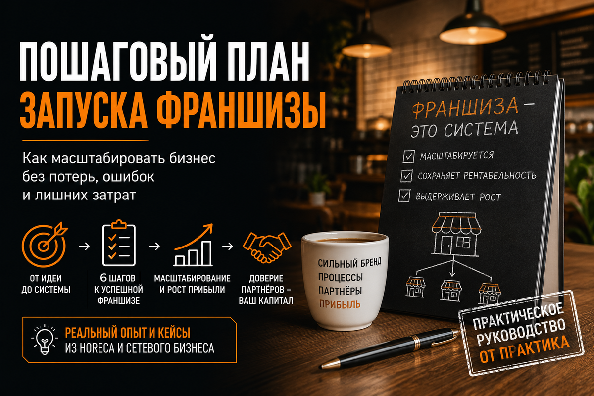 6 шагов по запуску франшизы
