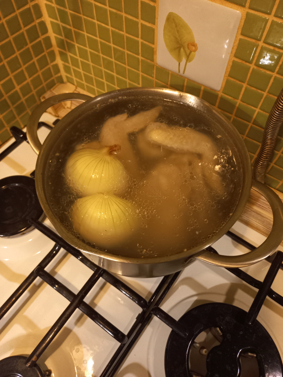 Бульон куриный