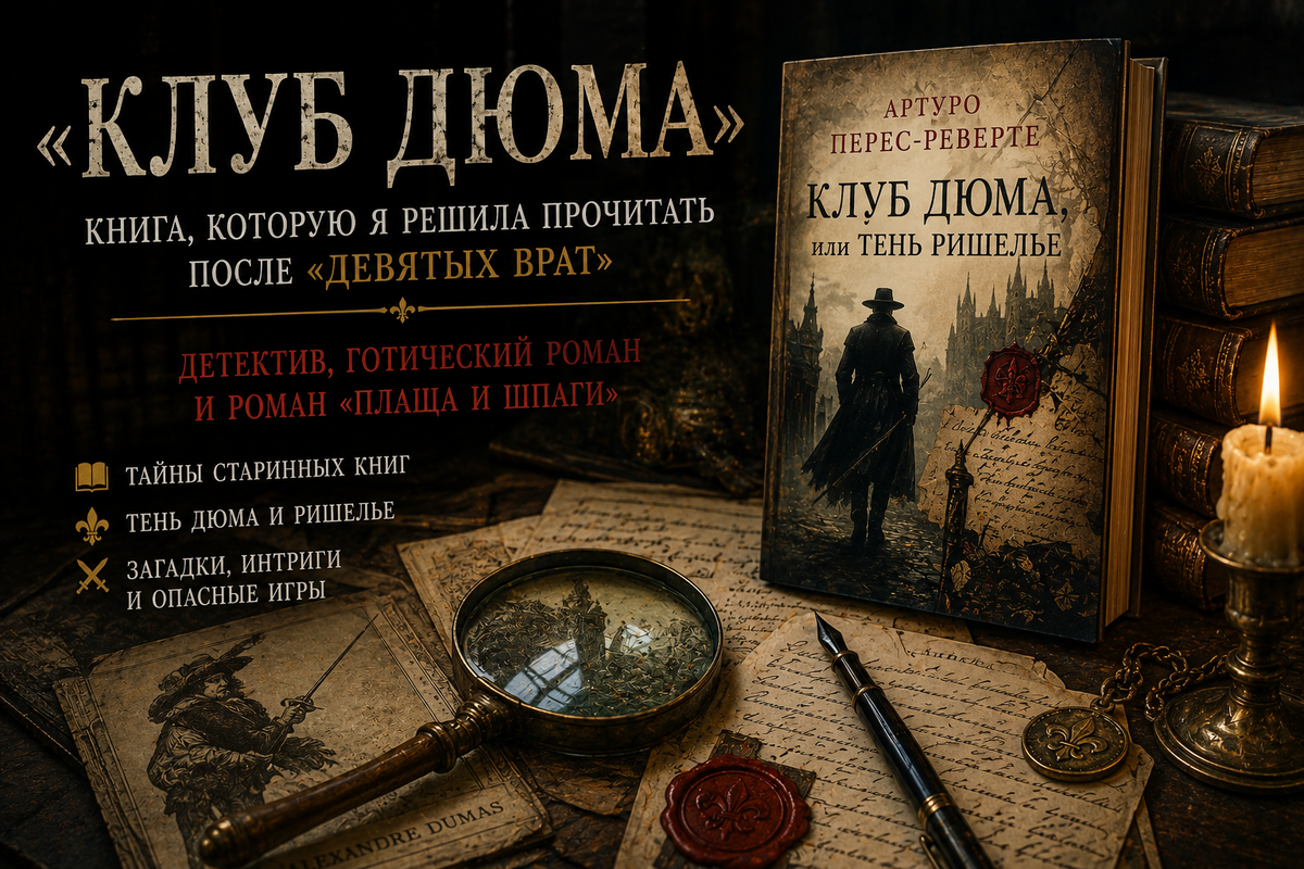 Клуб Дюма, или Тень Ришелье. Артуро Перес-Реверте
