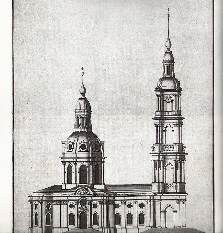 Проект Исаакиевского собора, С.И. Чевакинский