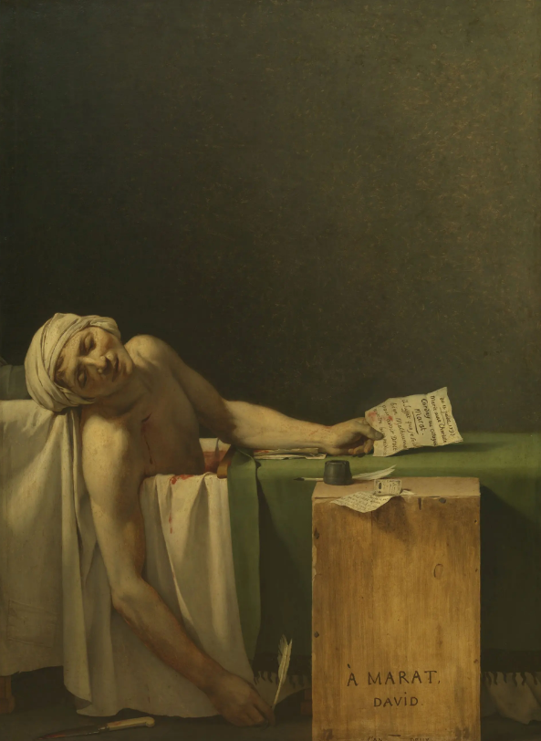 «Смерть Марата» (фр. La Mort de Marat) — картина французского художника Жака Луи Давида, одна из самых известных работ, посвящённых Великой французской революции. 