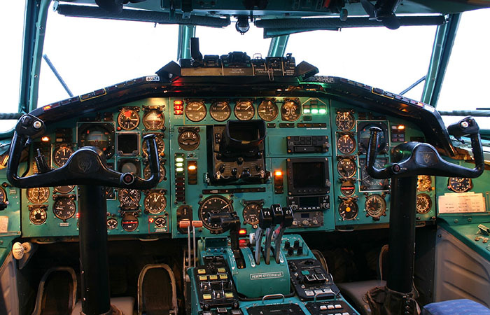 В кабине пилотов./ Фото: airliners.net