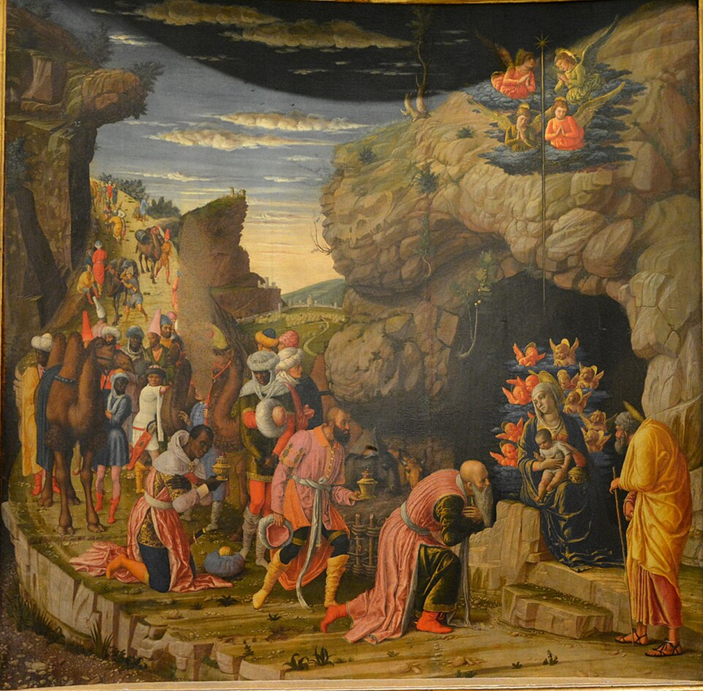А.Мантенья. Поклонение волхвов, ок.1461 г.