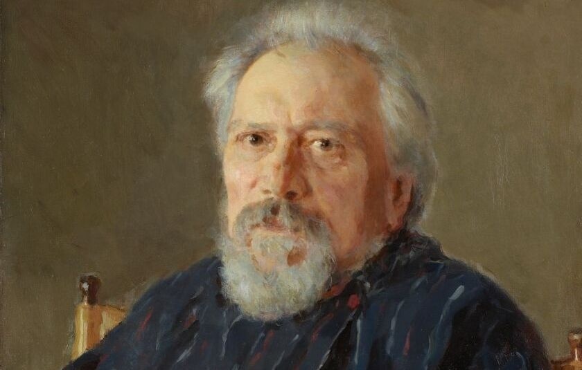    Портрет Николая Лескова кисти Валентина Серова, 1894 год  Из собрания Третьяковской галереи