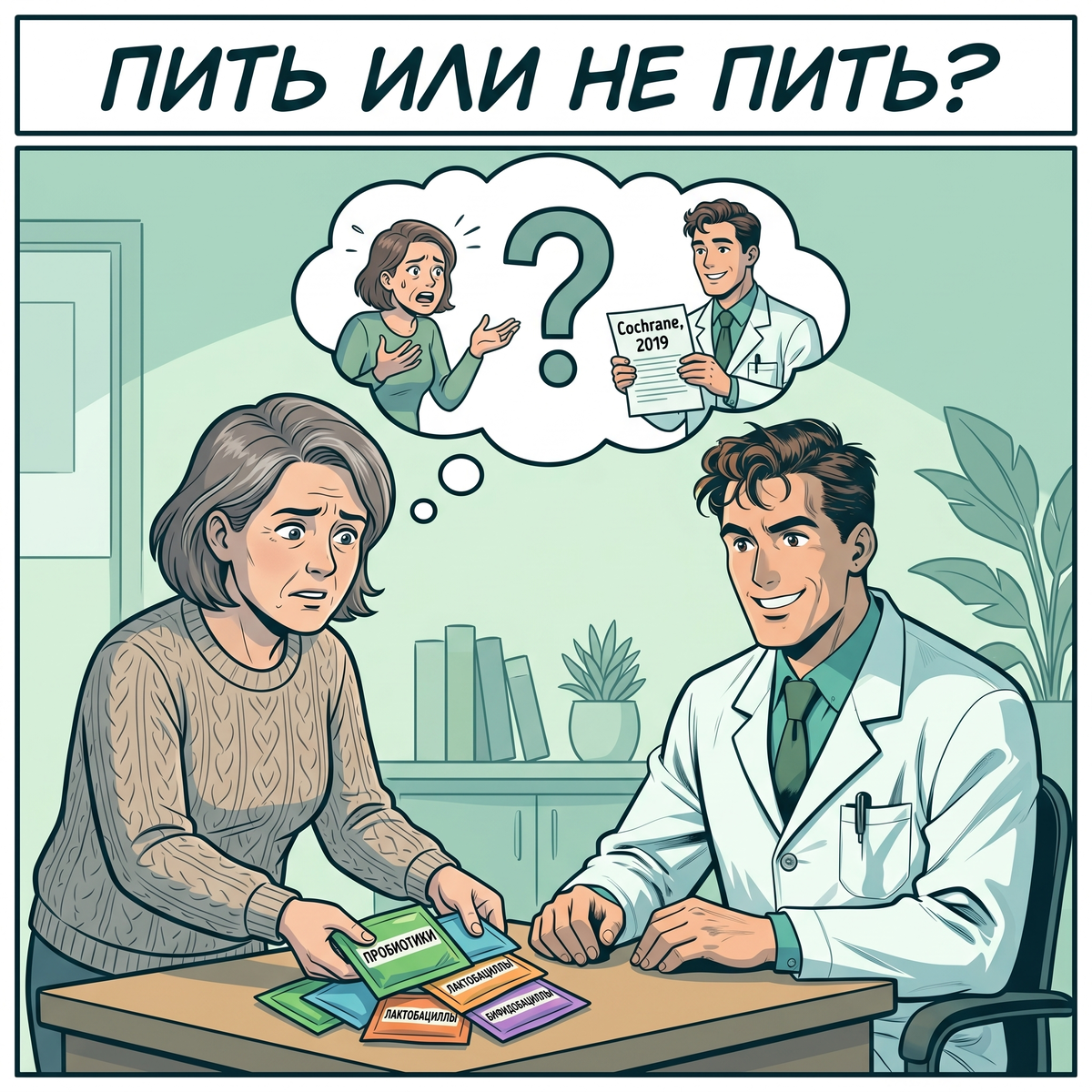 Врач сказал пробиотик, а пациентка купила всё, что нашла в аптеке. Классика. Сегодня на приёме женщина с ангиной, тремя пачками пробиотиков и вопросом: кто прав — врач, который советует пить, или подруга, которая говорит, что это деньги на ветер? Разбираемся с наукой