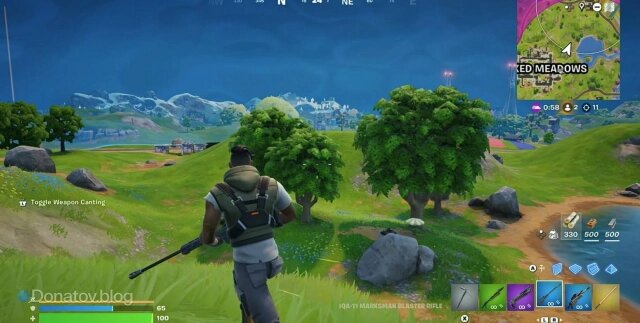    Геймплей Fortnite