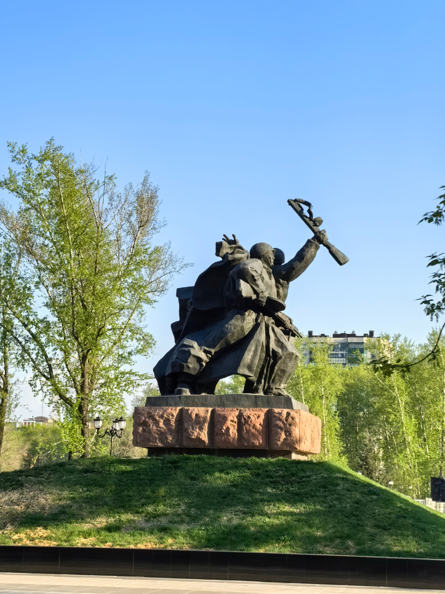 Абакан, Парк Победы. Фото автора