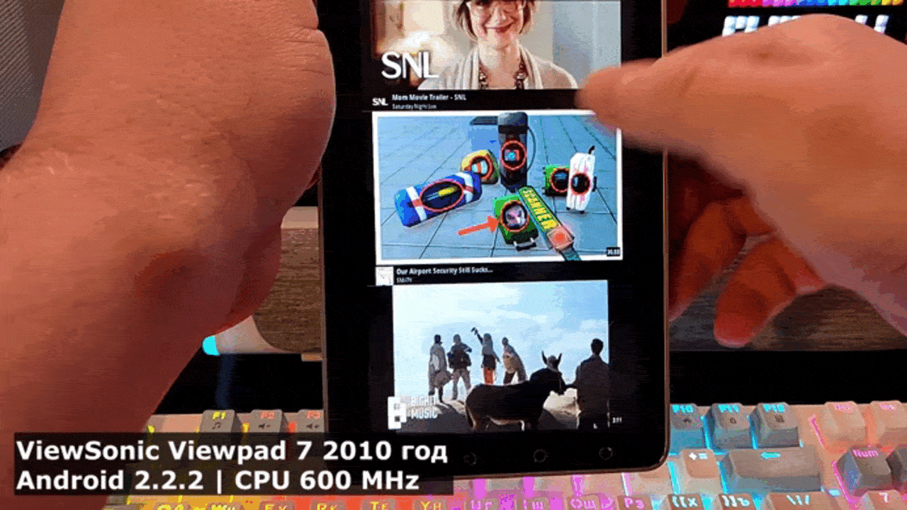 ViewSonic Viewpad 7 2010 год❗Android 2.2.2 | CPU 600 MHz