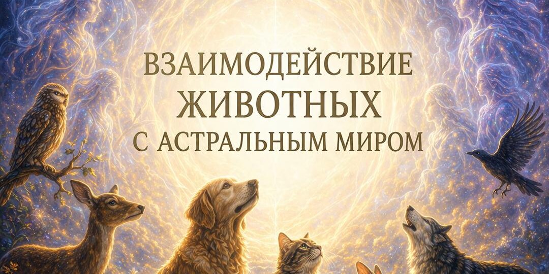 Взаимодействие животных с астральным миром