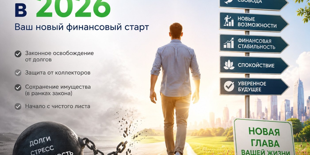 Как пройти банкротство в 2026 году: 3 шага для прохождения процедуры