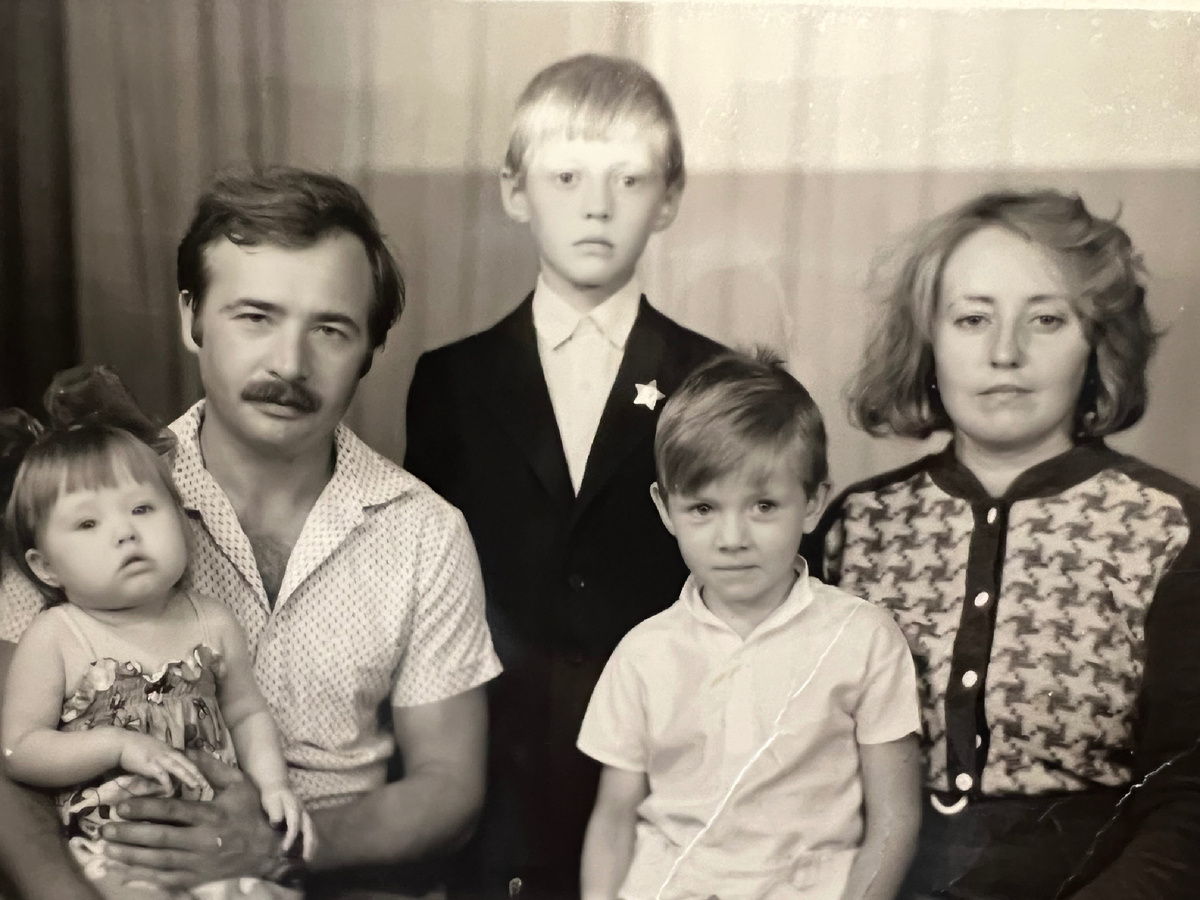 Моя семья. 1988 год.