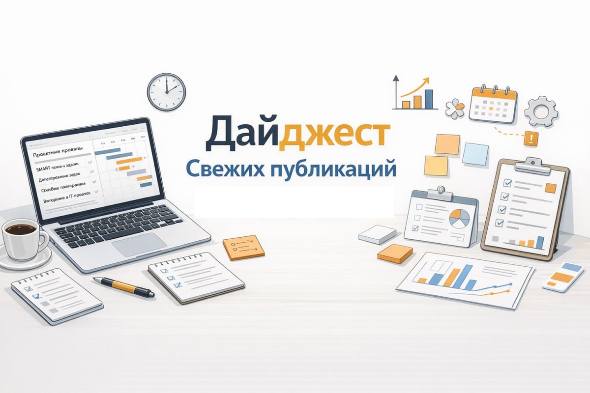 Дайджест свежих публикаций канала «Школа проектного специалиста» за последнюю неделю