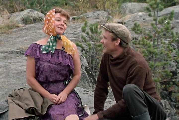 Кадр из фильма «Любовь и голуби» (1984). КиноТеатр.ру.