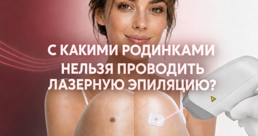 С какими родинками нельзя проводить лазерную эпиляцию?