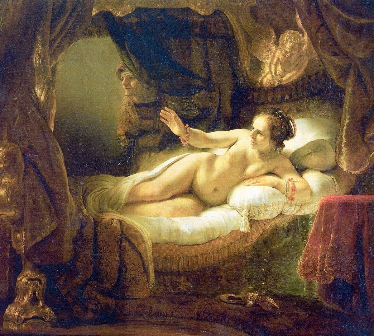  Рембрандт ван Рейн «Даная», 1636 год
