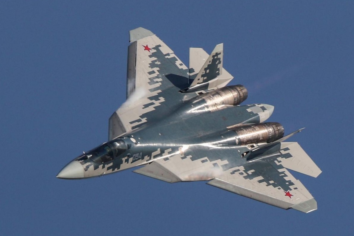 Истребитель Су-57
© Сергей Бобылев/ ТАСС
