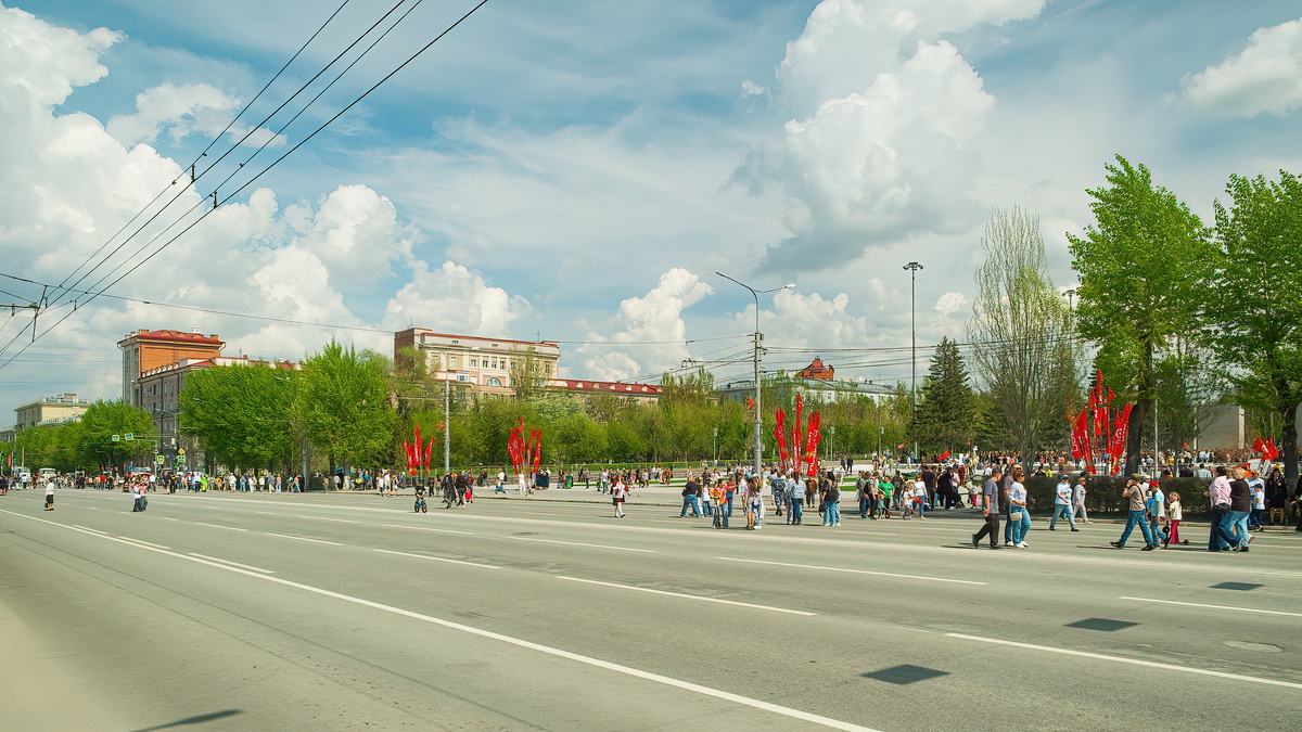 Улица Станиславского. Новосибирск. Фотография - www.openmainphoto.ru