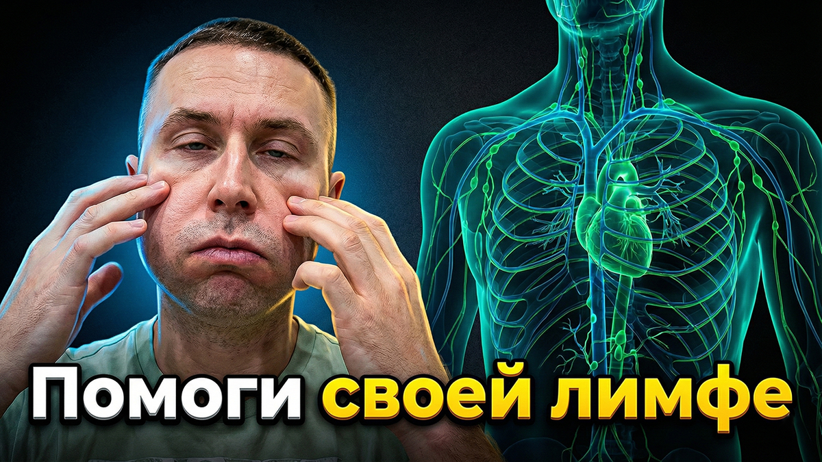 Отёк лица, мешки под глазами, тяжесть в ногах, пухлые пальцы — это признаки застоя лимфы.