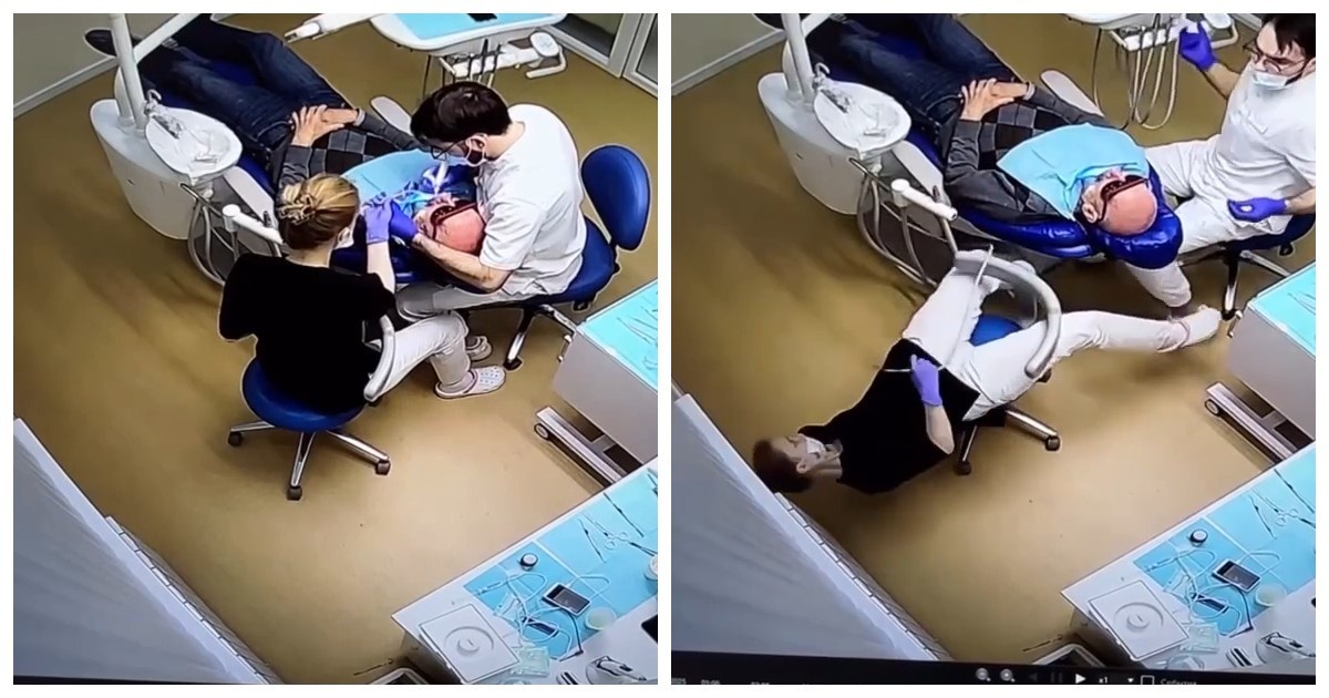 Фото взято с сайта https://fishki.net/4810630-assistent-stomatologa-upala-v-obmorok-poka-doktor-lechil-zub.html