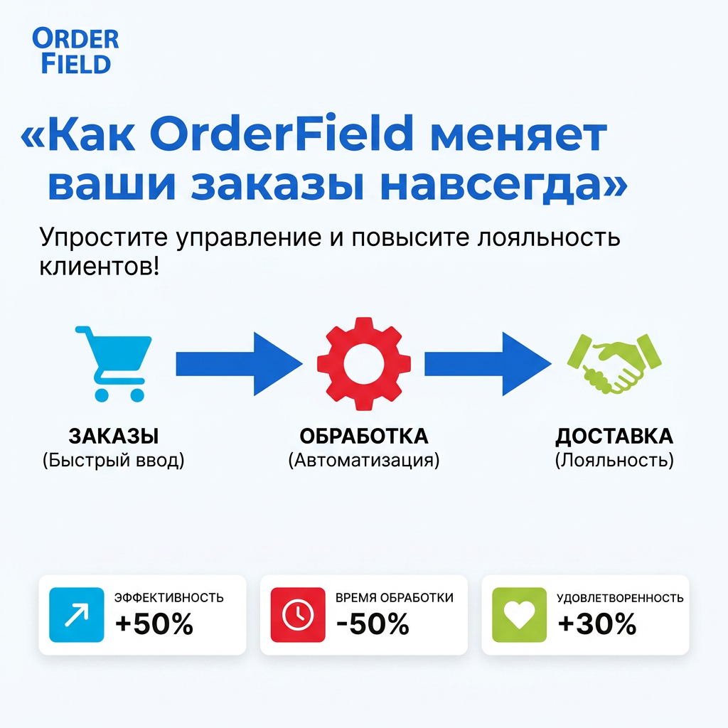    Как OrderField меняет ваши заказы навсегда