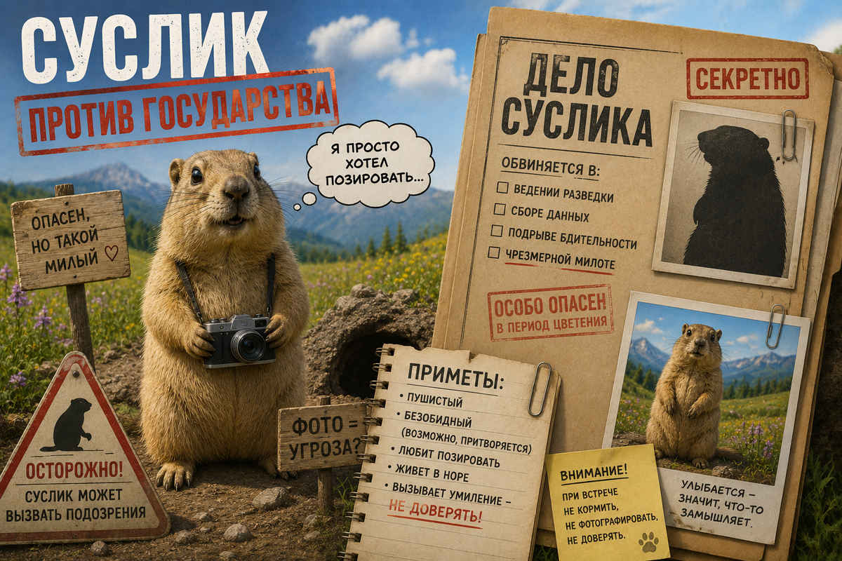 Как безобидное фото в путешествии по России может привести к непредсказуемым последствиям: о суслике и ФСБ 