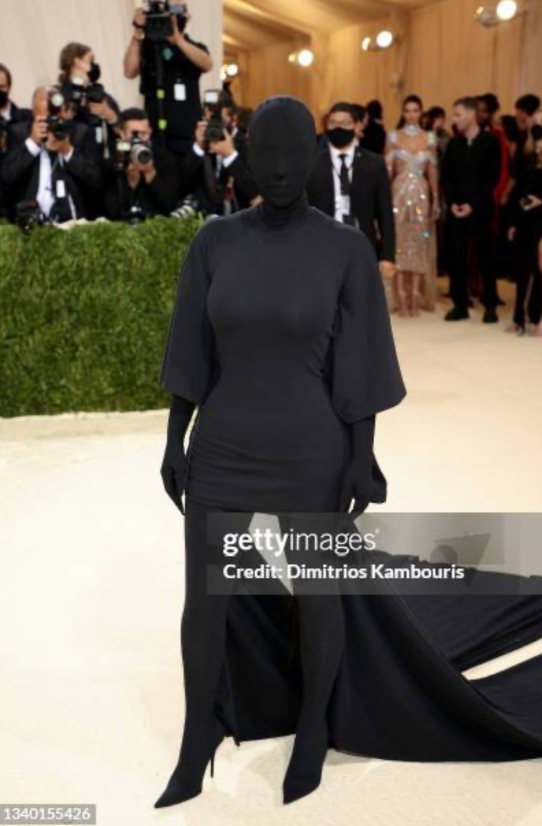 Ким Кардашьян на Met Gala 2021