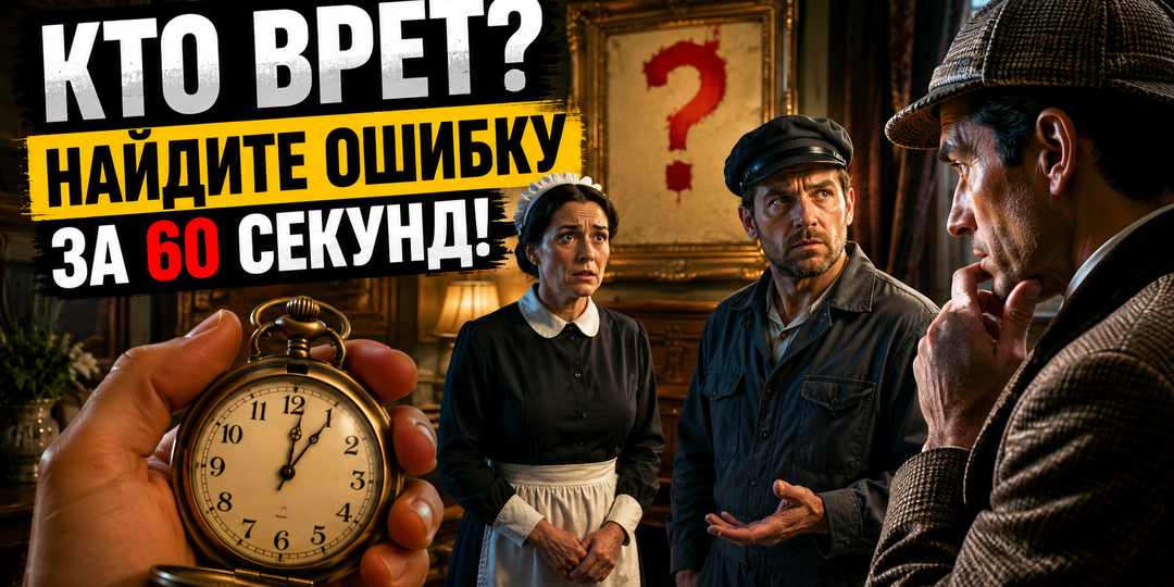 Этот тест проходят только самые внимательные: сможете вычислить виновного?