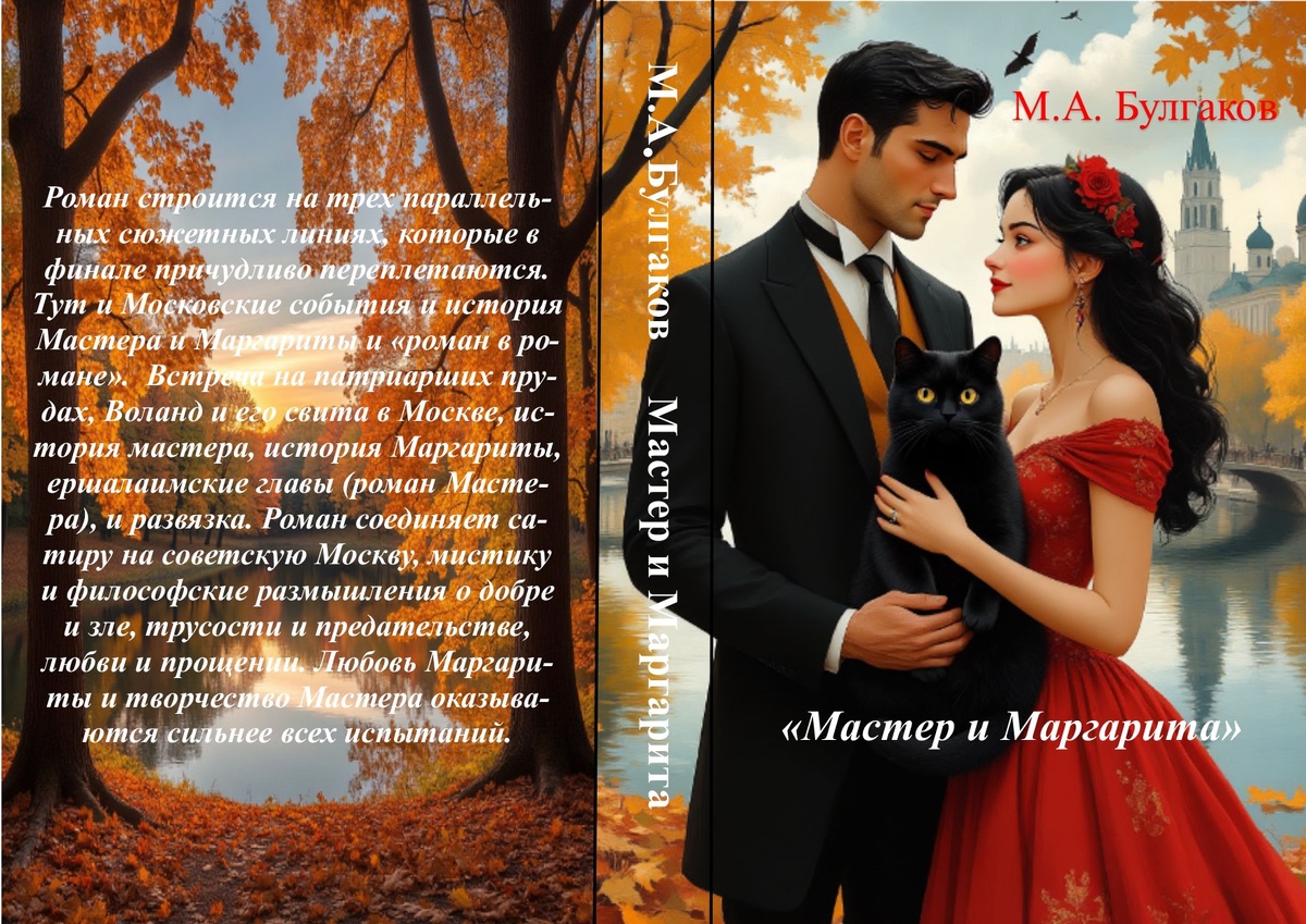 Обложка для «Мастер и Маргарита»