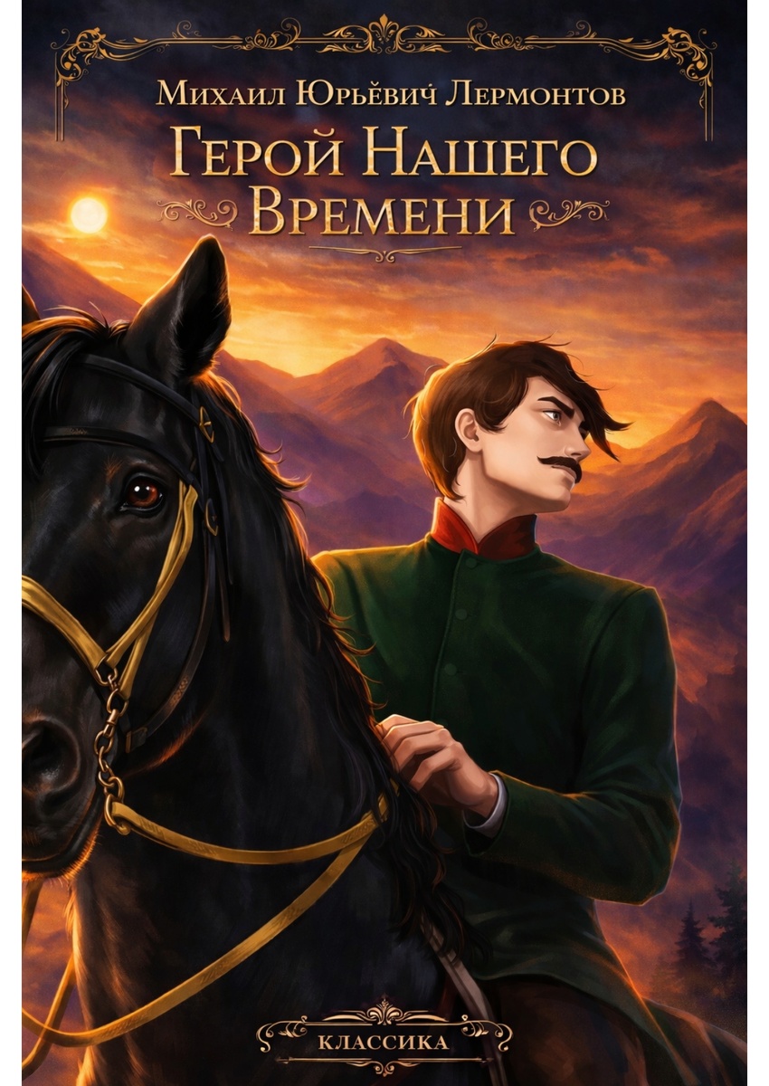 Обложка для «Герой нашего времени»