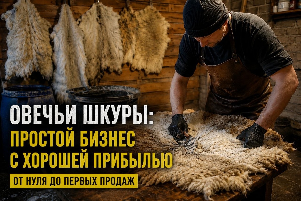 Выделка шкур