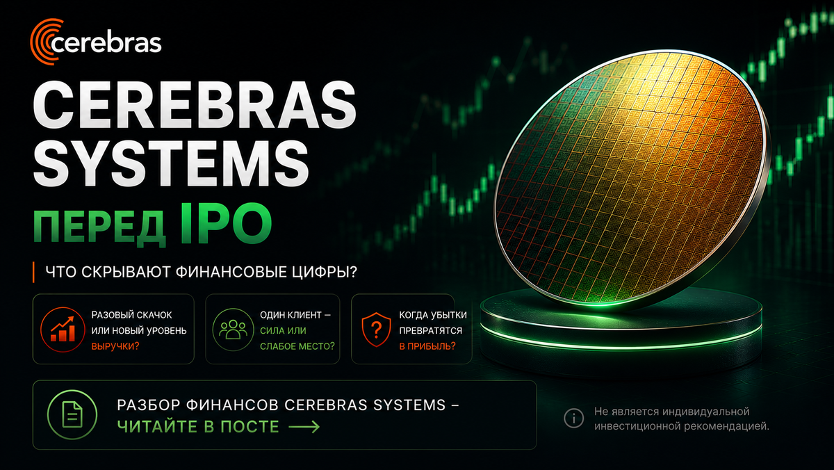 Разбор финансов Cerebras Systems перед IPO