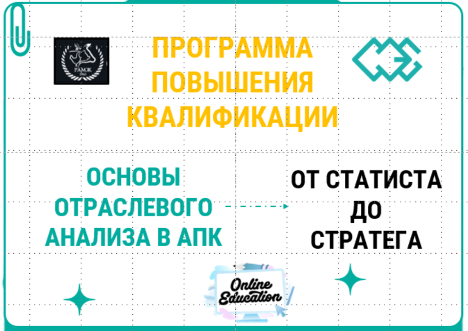 Обучение по программе повышения квалификации в Российской академии менеджмента и аналитики в животноводстве МСХ РФ