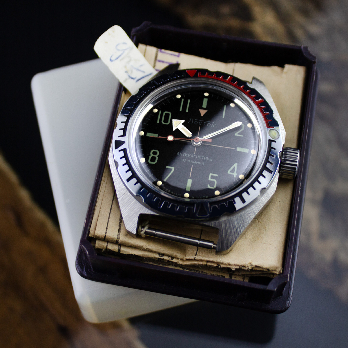 Часы «Восток-Снайпер» Антимагнитные 1990 года