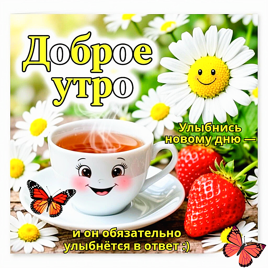 С улыбкой в новый день 
